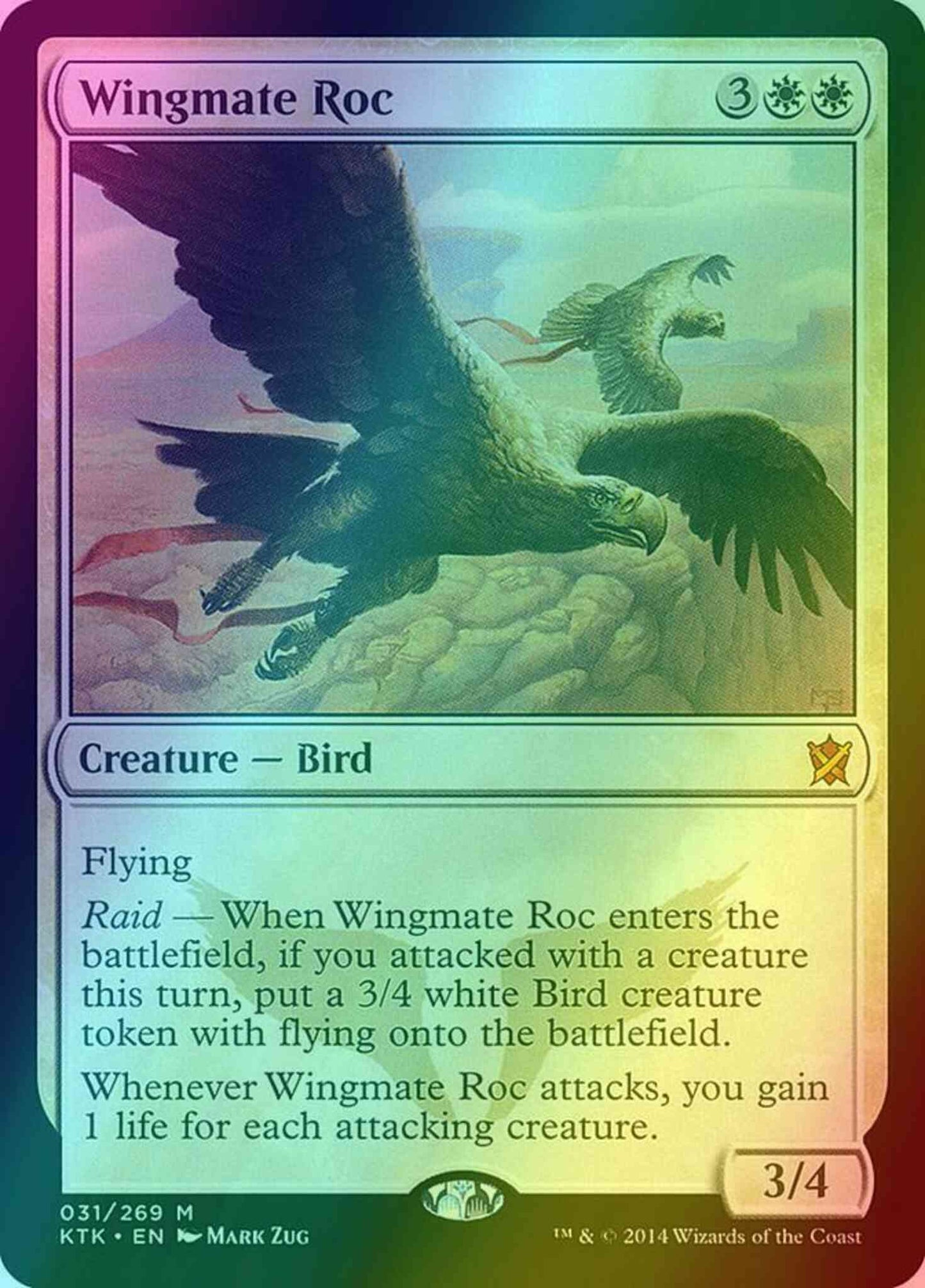 Wingmate Roc [31] [Khans Of Tarkir] [Foil]