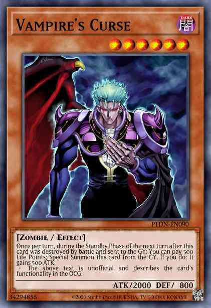Vampire's Curse (Red) - DL16-EN003 - Rare - Unlimited