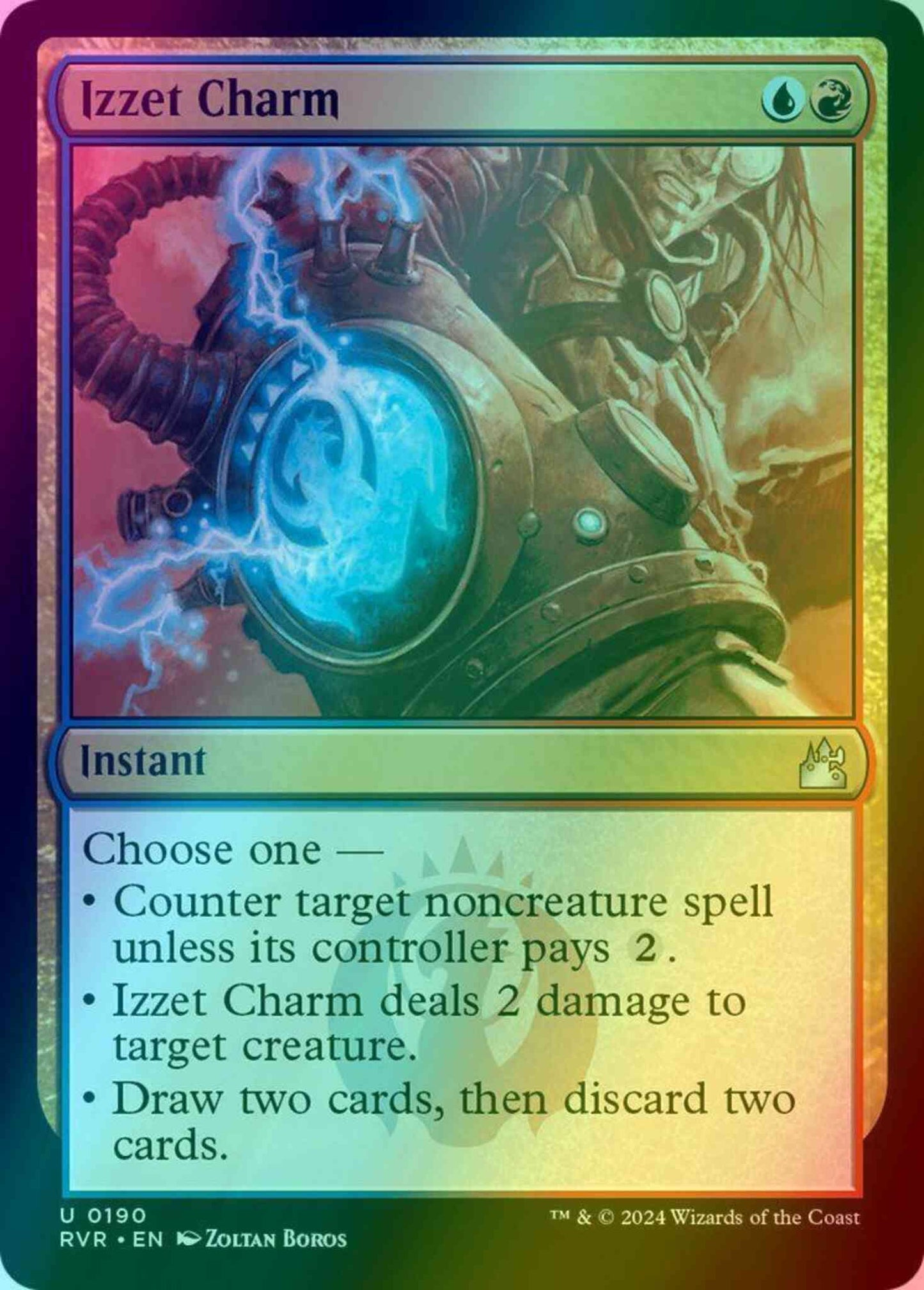 Izzet Charm [190] [Ravnica Remastered] [Foil]