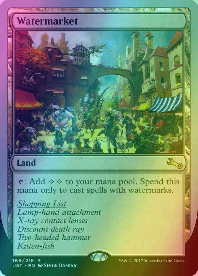 Watermarket [166] [Unstable] [Foil]