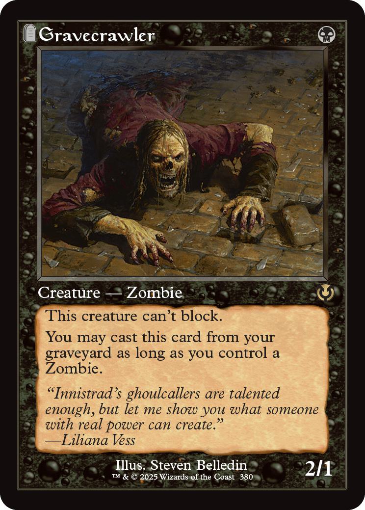 Gravecrawler [380] [Retro Frame] [Innistrad Remastered] [Non-Foil]