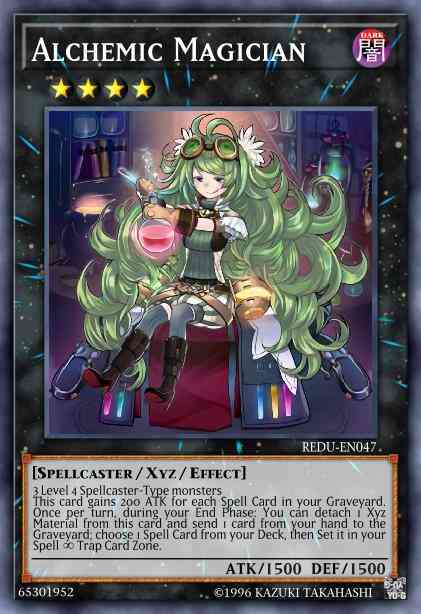 Alchemic Magician - REDU-EN047 - Super Rare - 1st Edition