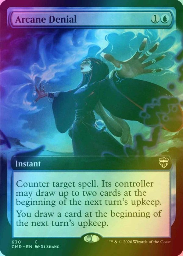 Arcane Denial [630] [Extended Art] [Commander Legends] [Foil]