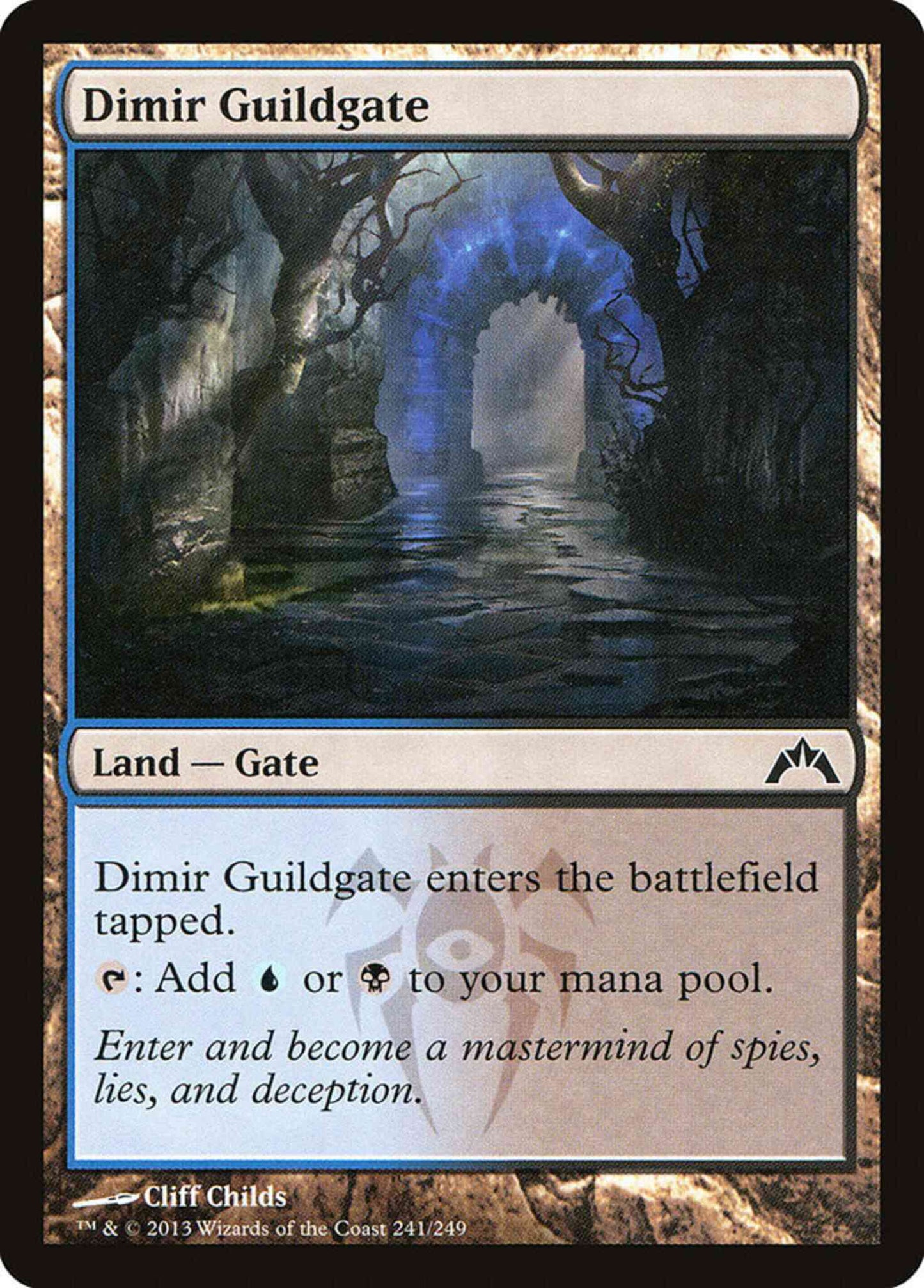 Dimir Guildgate [241] [Gatecrash] [Non-Foil]