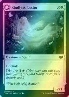 Kindly Ancestor // Ancestor's Embrace [22] [Innistrad: Crimson Vow] [Foil]