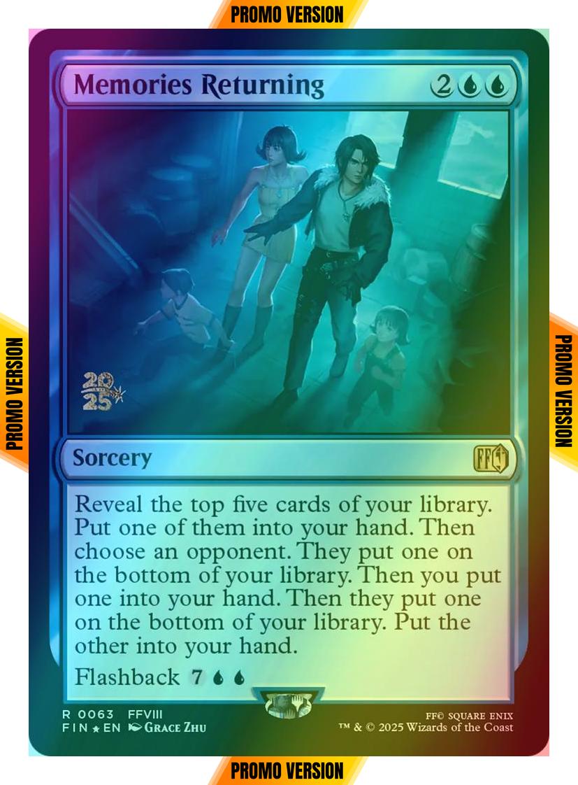 Memories Returning [63s] [Prerelease] [FINAL FANTASY: Promos] [Foil]