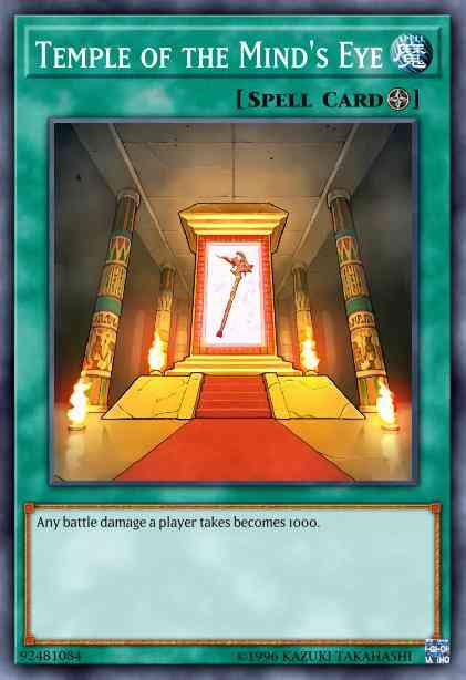 Temple of the Mind's Eye - MP18-EN144 - Common - 1st Edition