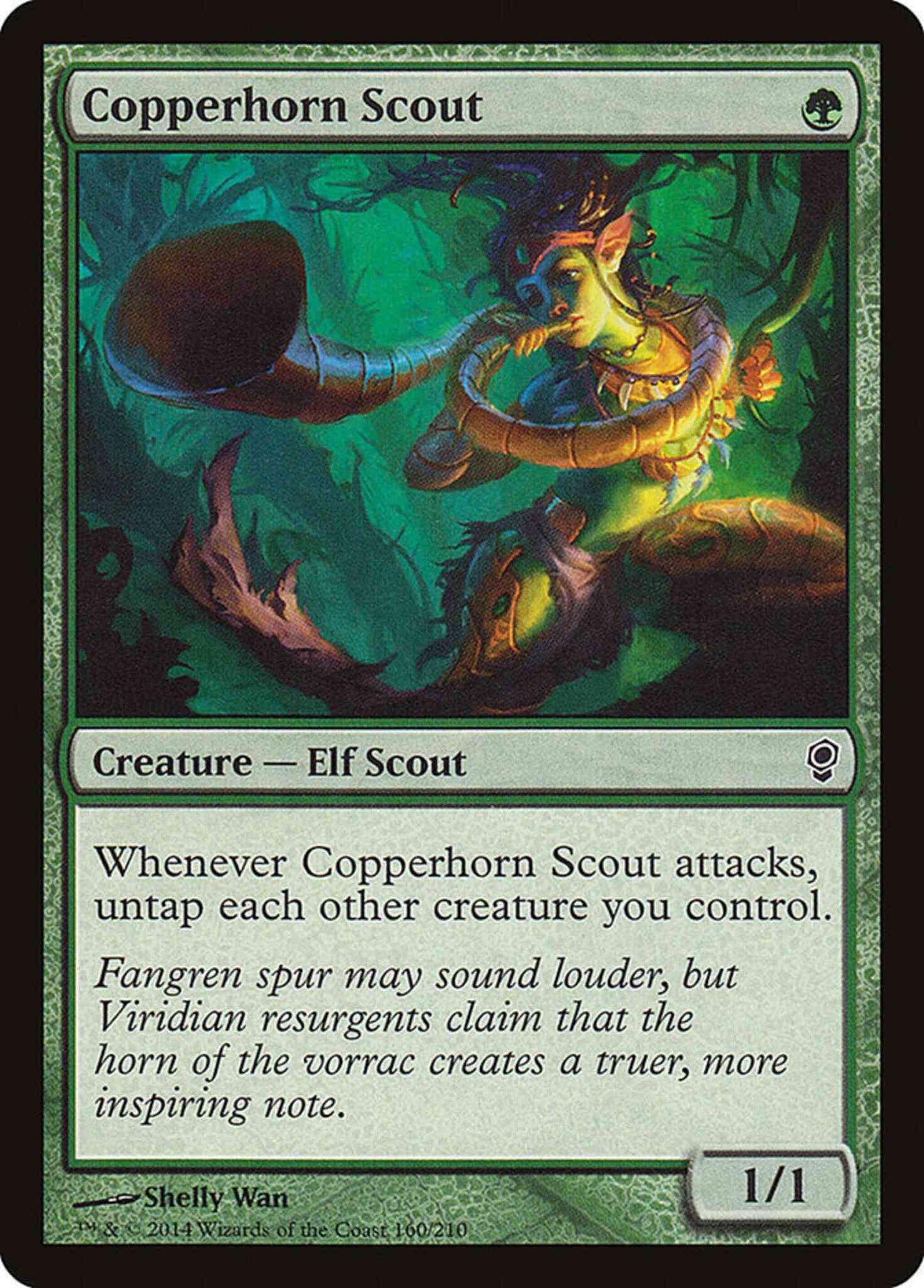 Copperhorn Scout [160] [Conspiracy] [Non-Foil]