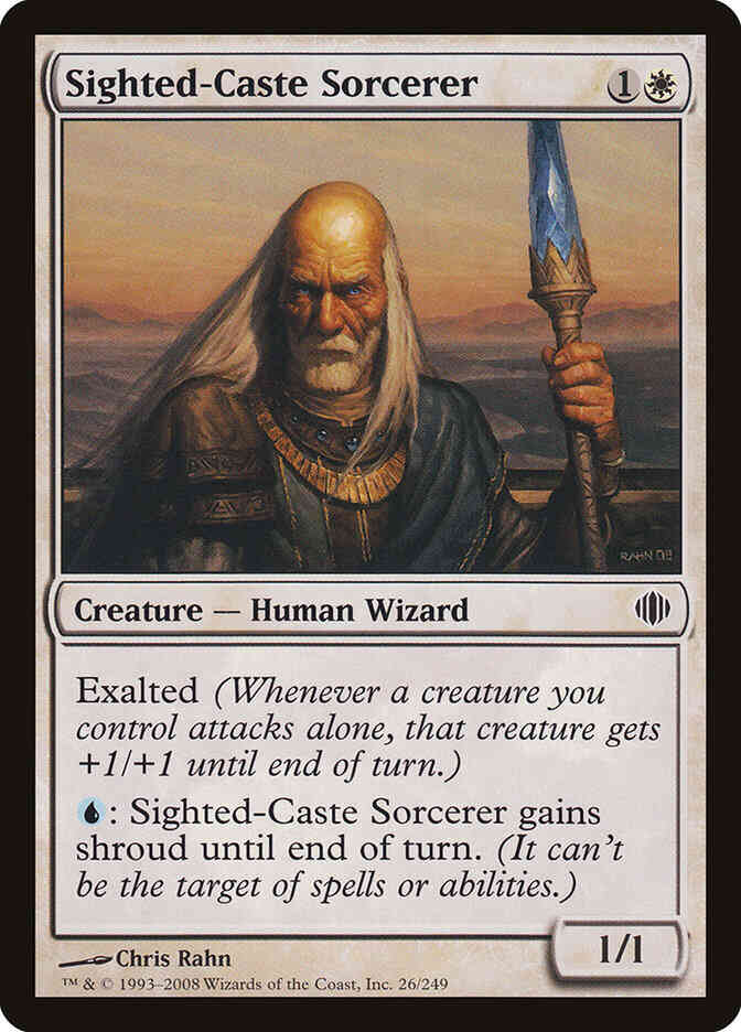 Sighted-Caste Sorcerer [26] [Shards Of Alara] [Non-Foil]