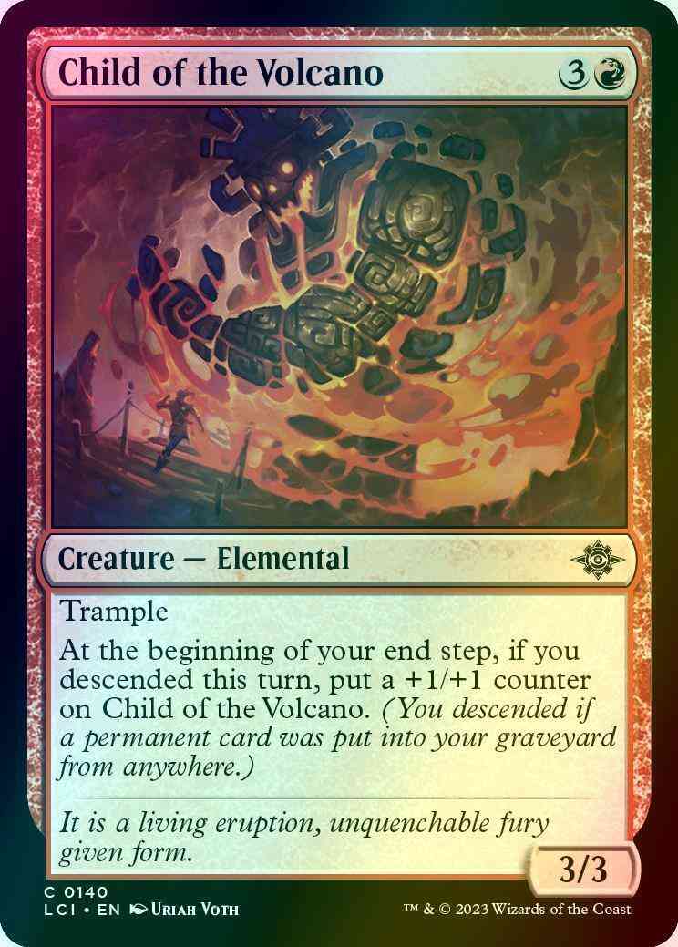 Child of the Volcano [140] [The Lost Caverns of Ixalan] [Foil]