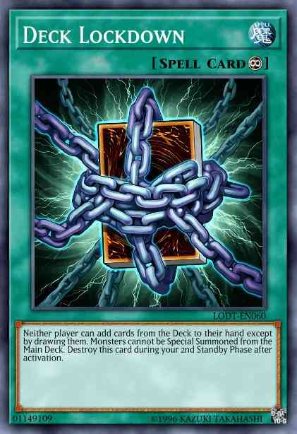 Deck Lockdown - DUOV-EN090 - Ultra Rare - 1st Edition