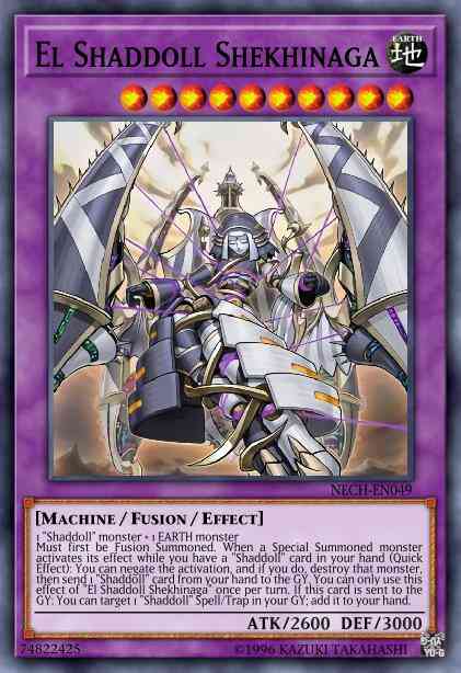 El Shaddoll Shekhinaga - NECH-EN049 - Ultimate Rare - 1st Edition