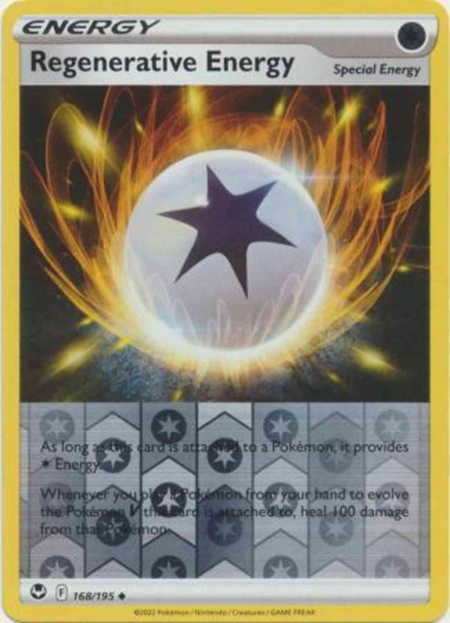 Regenerative Energy - 168/195 - Uncommon [swsh12-168] [Reverse Holo]