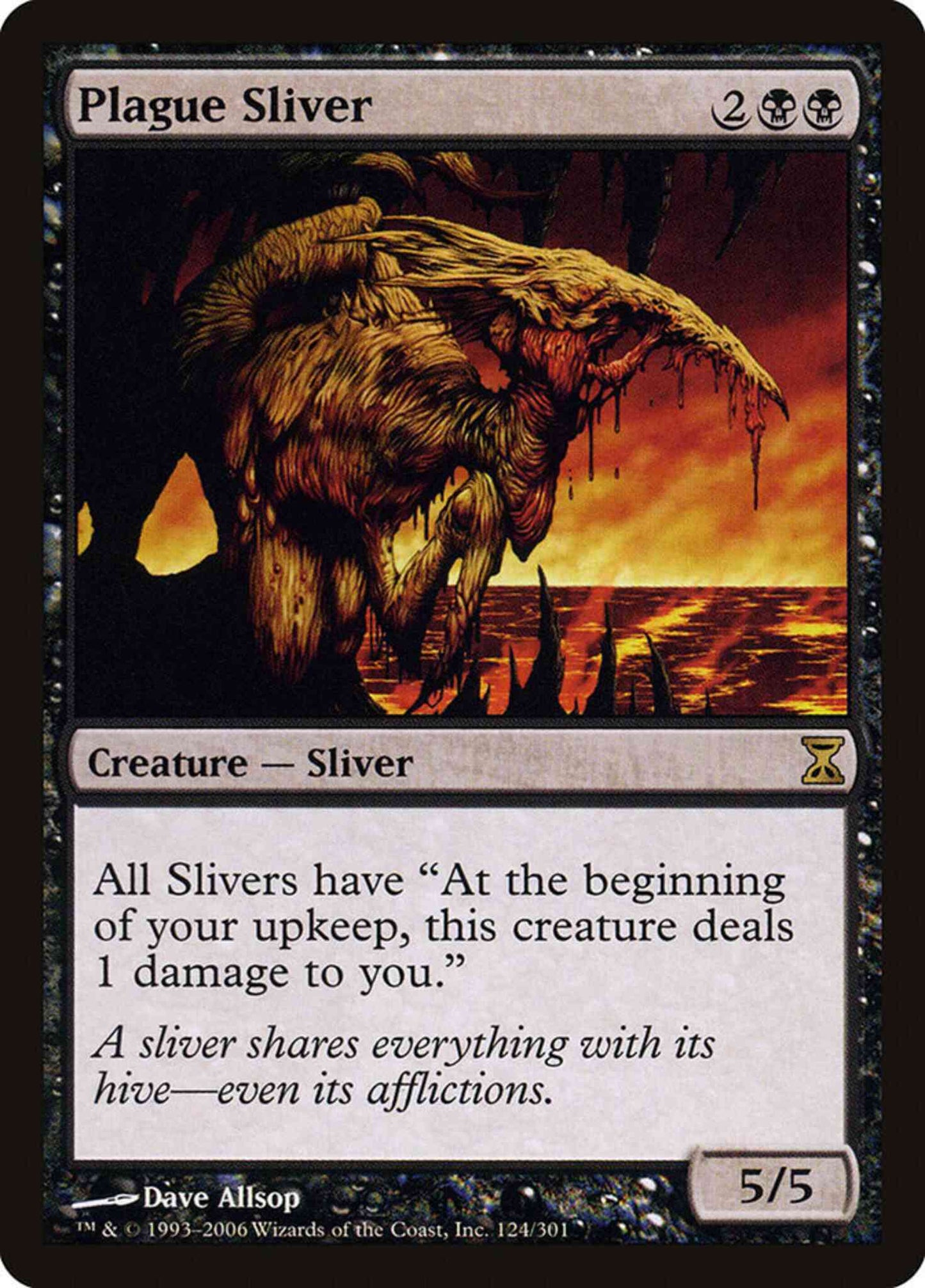 Plague Sliver [124] [Time Spiral] [Non-Foil]
