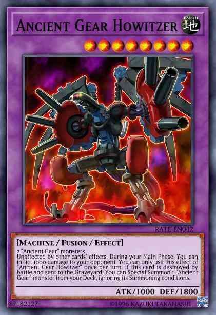 Ancient Gear Howitzer - RATE-EN042 - Common - 1st Edition
