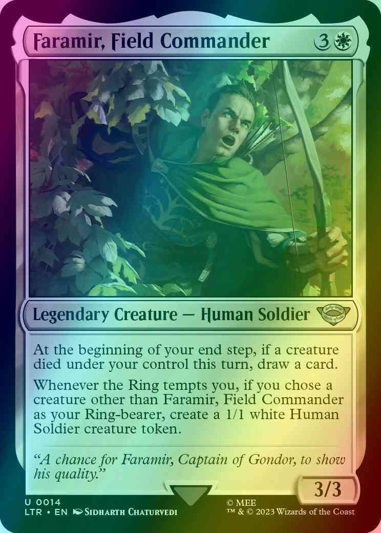 Faramir, Field Commander [14] [The Lord of the Rings: Tales of Middle-earth] [Foil]