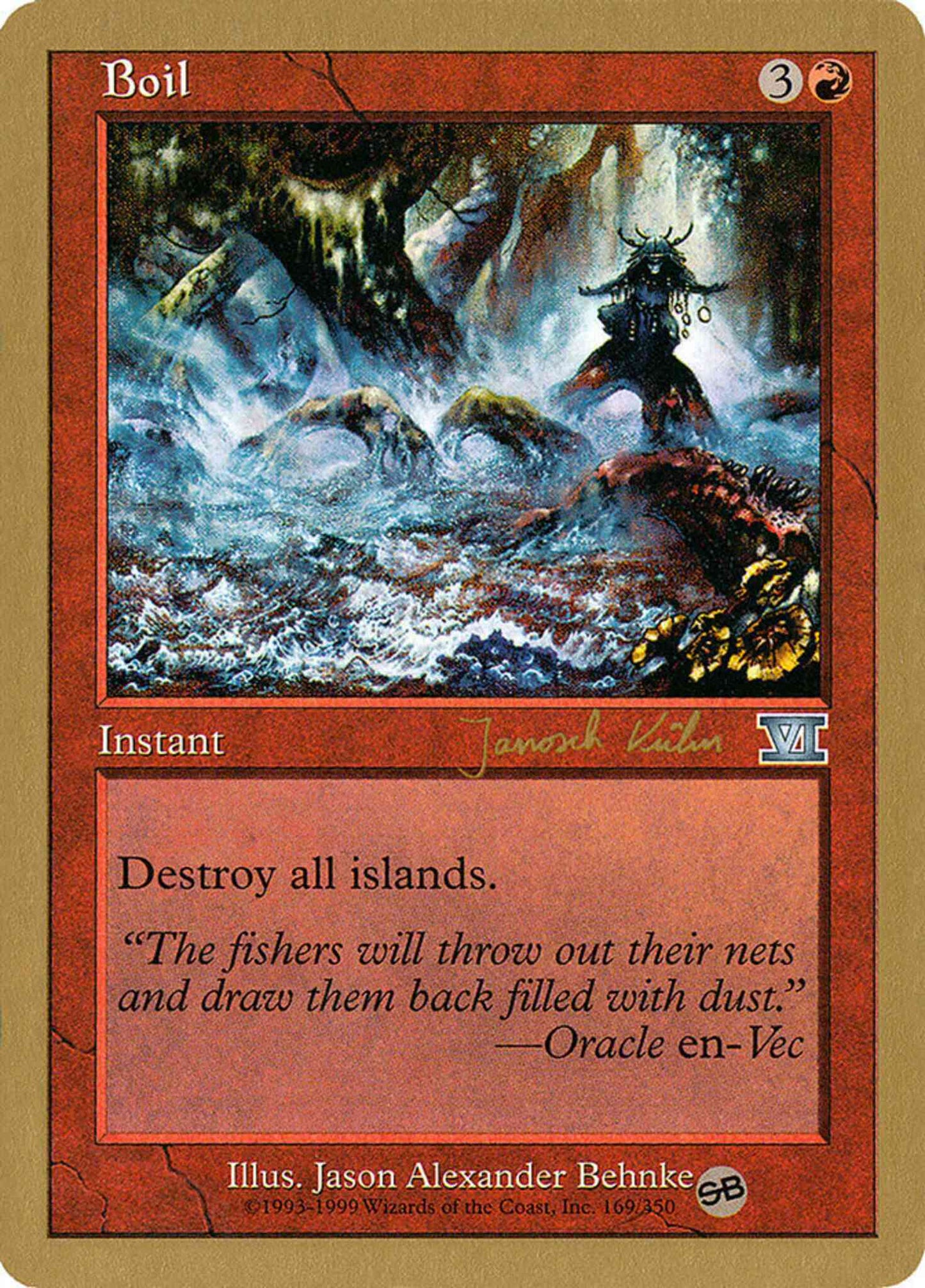 Boil [jk169sb] [World Championship Decks 2000] [Non-Foil]