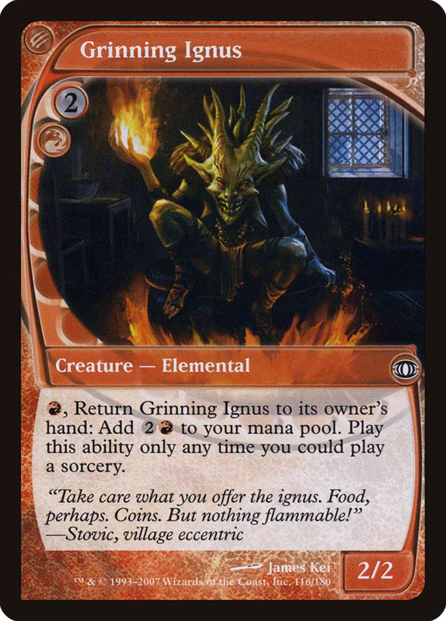 Grinning Ignus [116] [Future Sight] [Non-Foil]