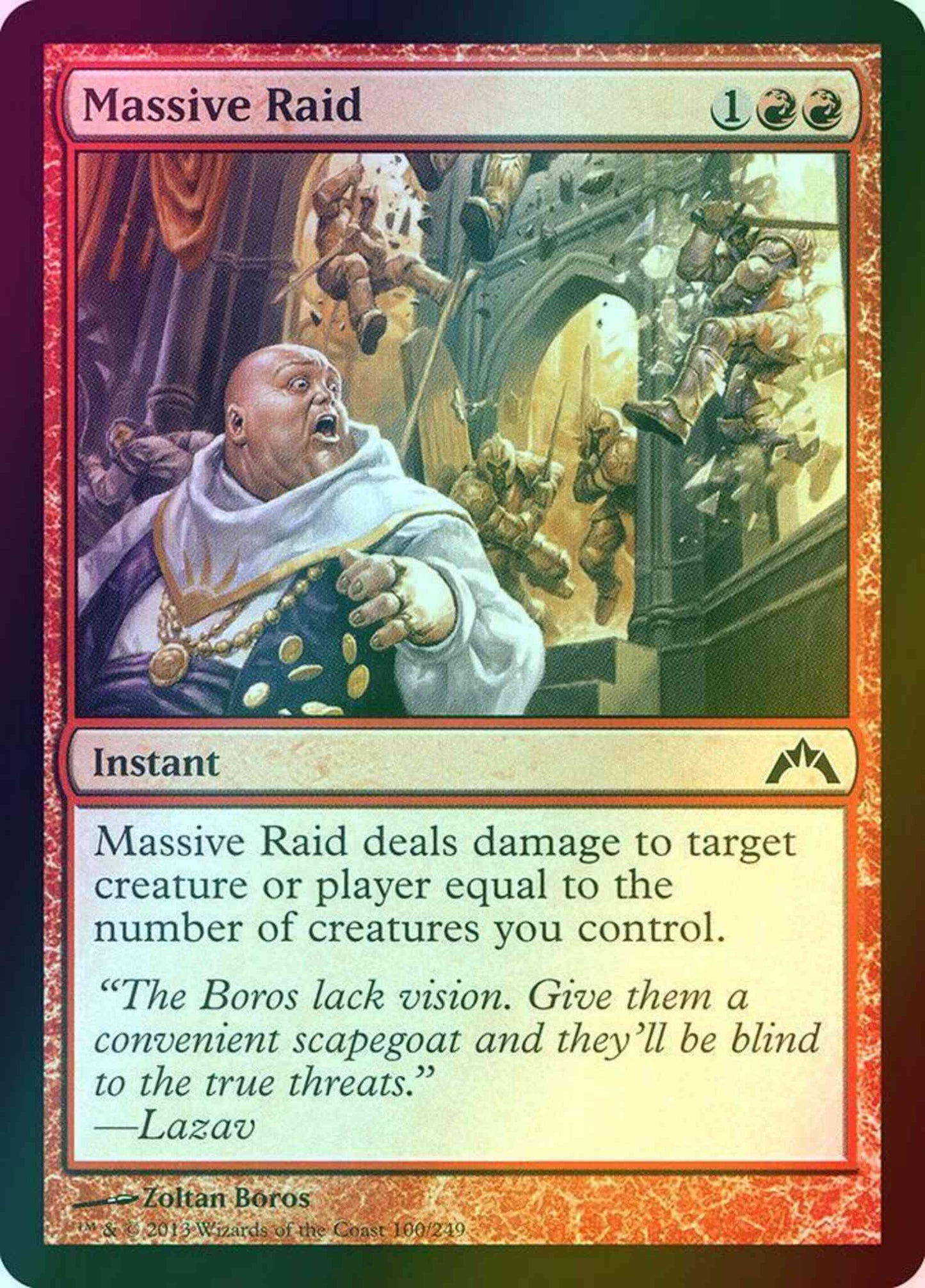 Massive Raid [100] [Gatecrash] [Foil]