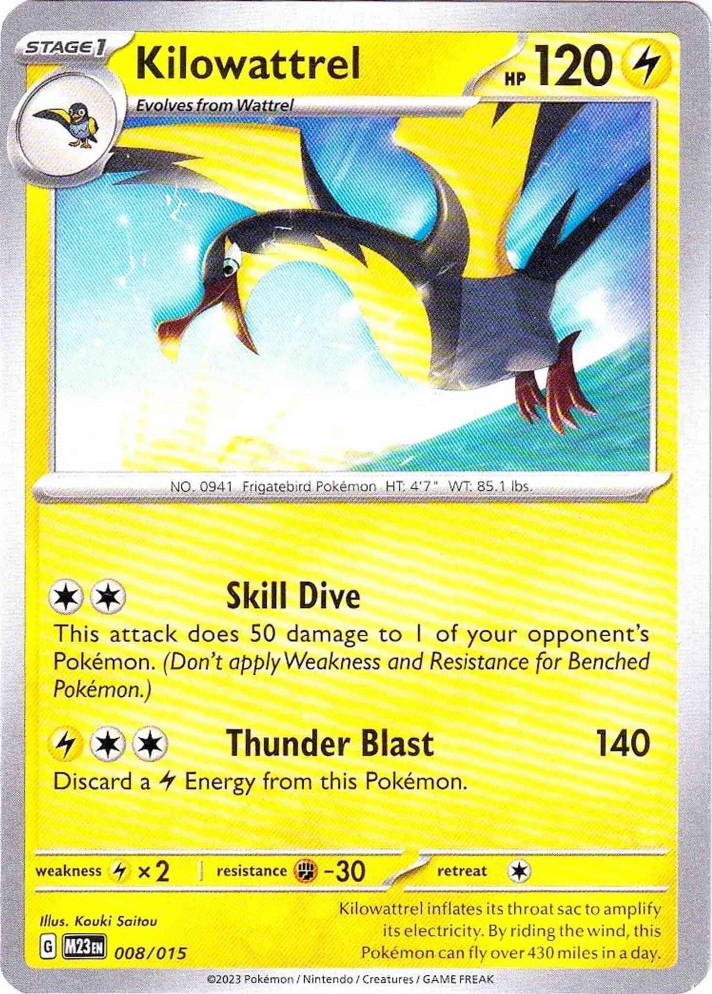 Kilowattrel - 008/015 - Promo [mcd23-008] [Non-Holo]