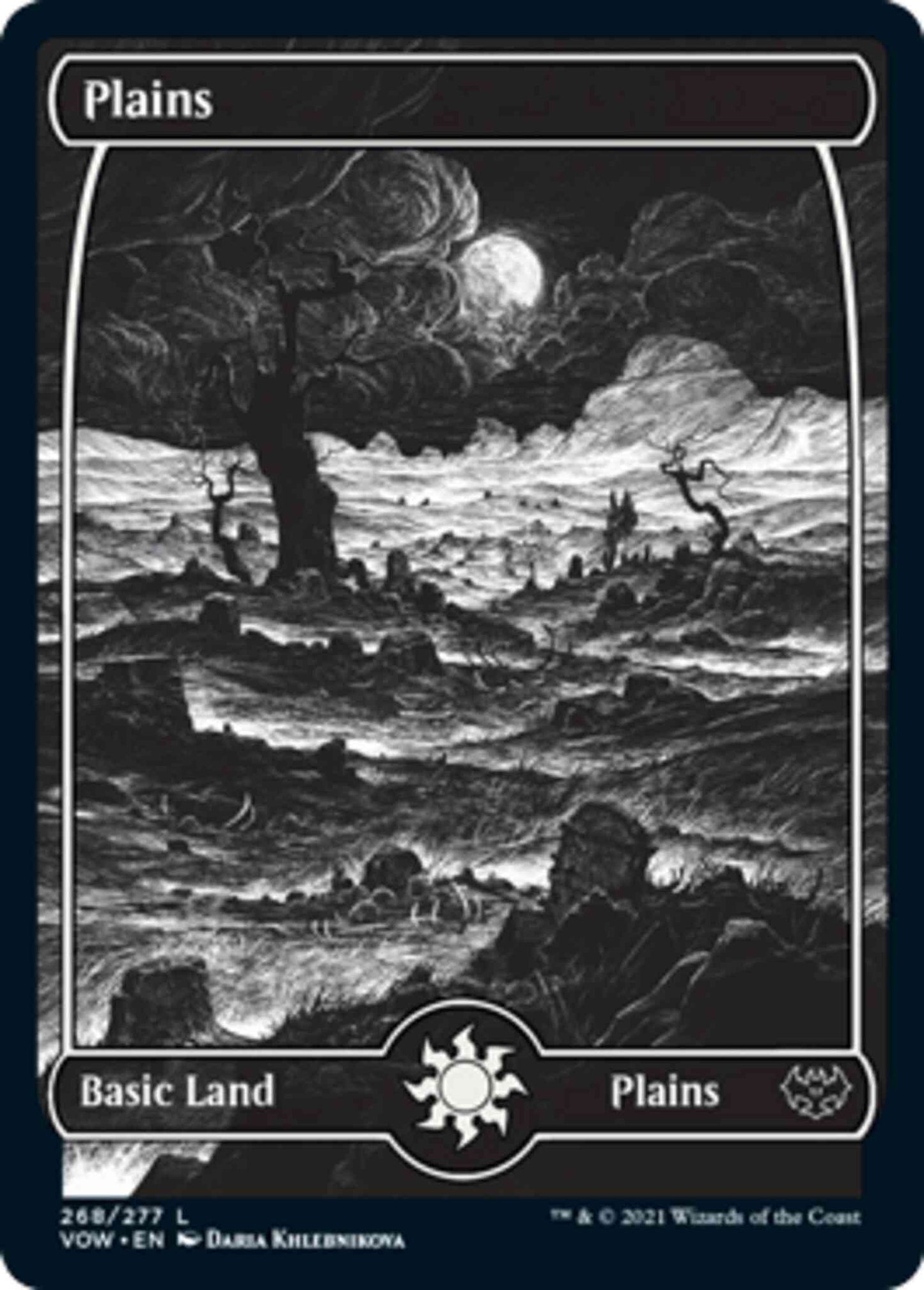 Plains [268] [Eternal Night Showcase] [Innistrad: Crimson Vow] [Non-Foil]