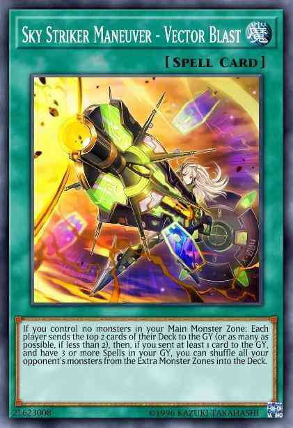 Sky Striker Maneuver - Vector Blast - SOFU-EN061 - Super Rare - Unlimited