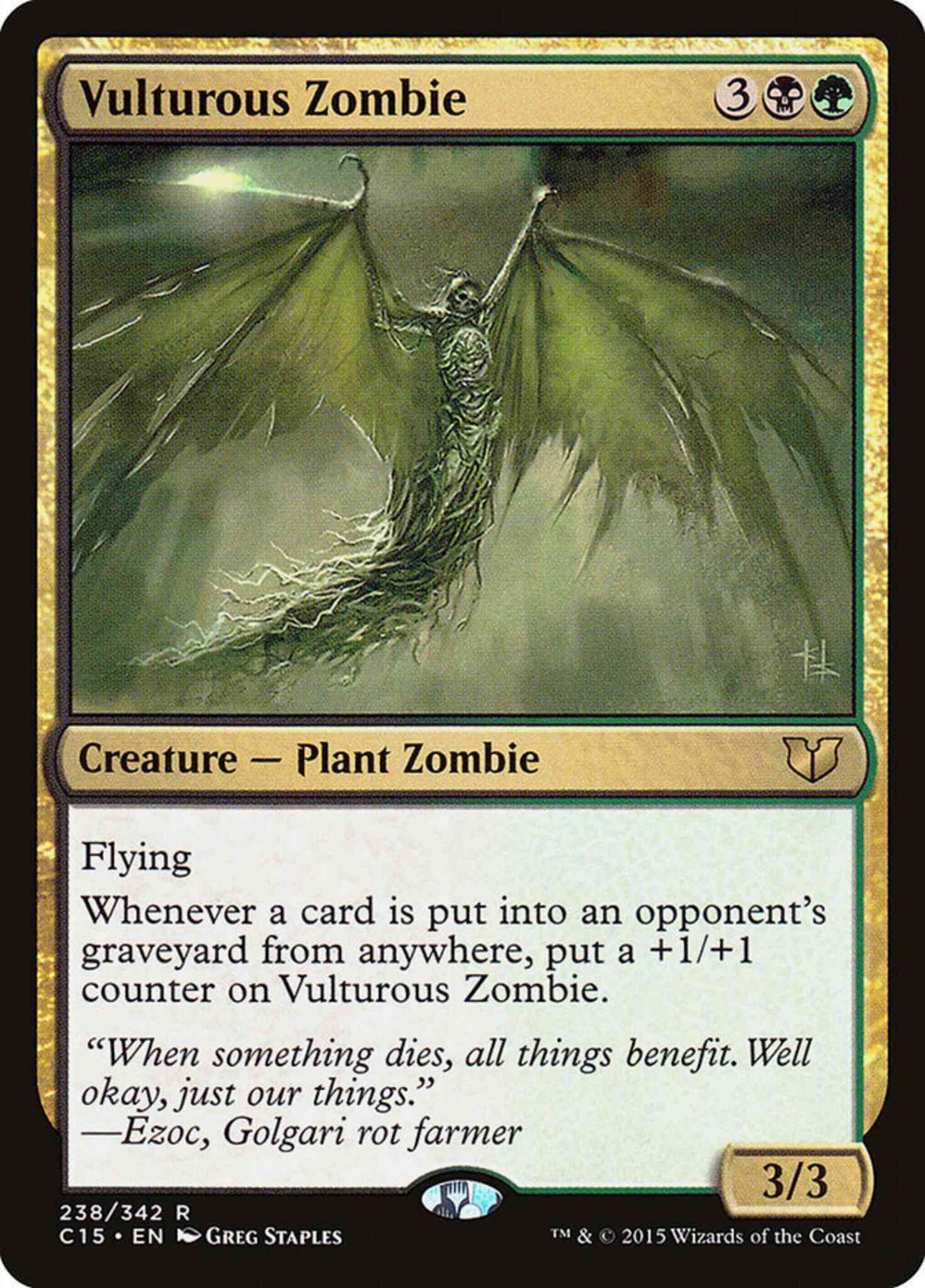 Vulturous Zombie [238] [Commander 2015] [Non-Foil]