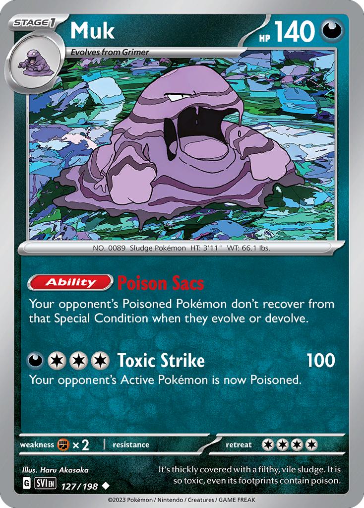 Muk - 127/198 - Uncommon [sv01-127] [Non-Holo]
