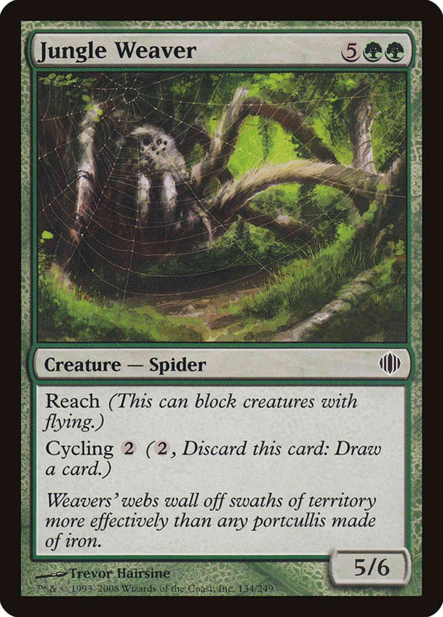 Jungle Weaver [134] [Shards Of Alara] [Non-Foil]