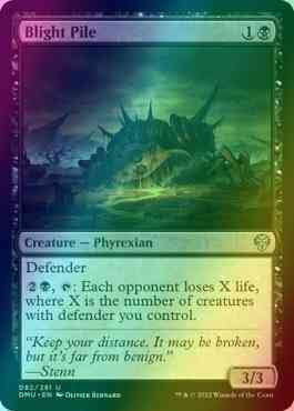 Blight Pile [82] [Dominaria United] [Foil]