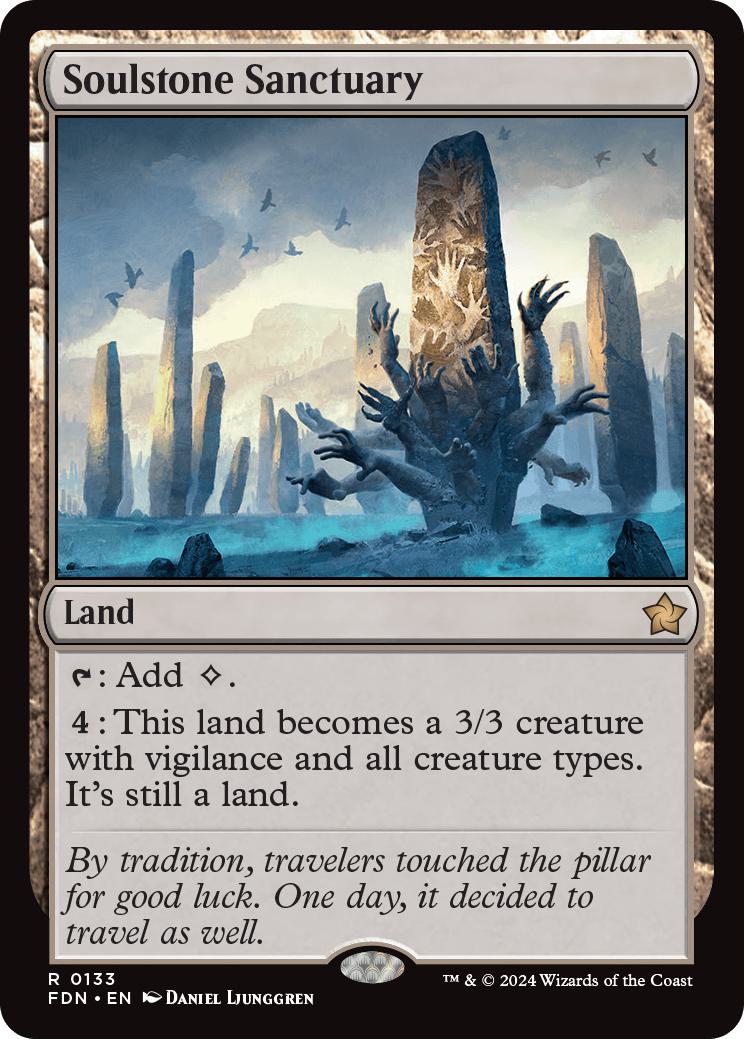 Soulstone Sanctuary [133] [Foundations] [Non-Foil]