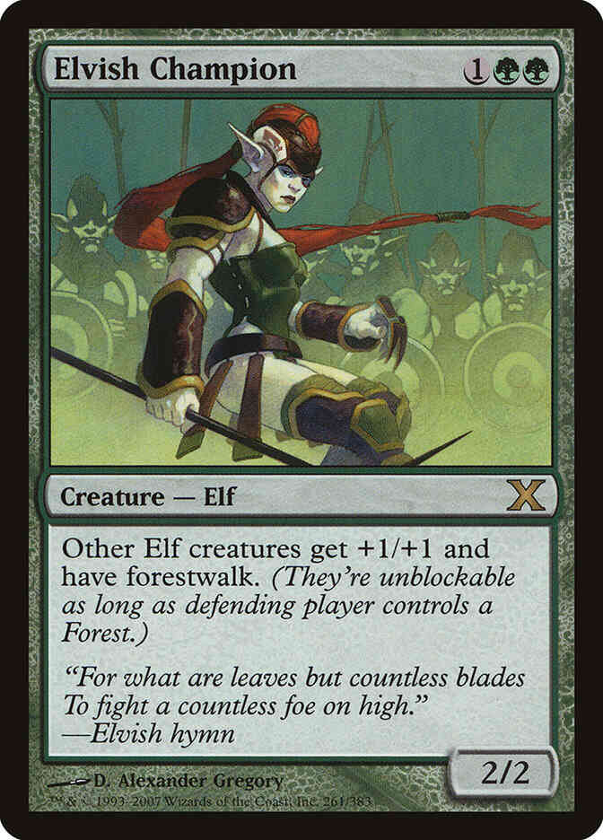 Elvish Champion [261] [Tenth Edition] [Non-Foil]