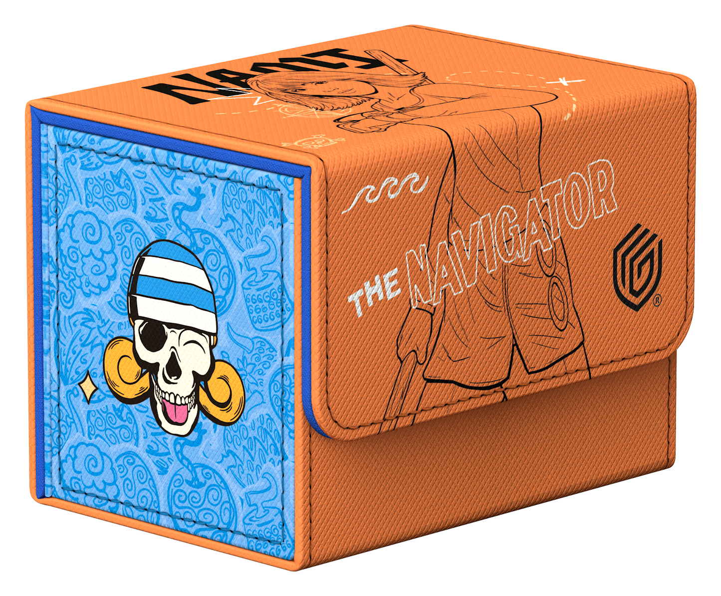 Ultimate Guard Sidewinder Xenoskin Deck Case - 80+ - One Piece - Nami