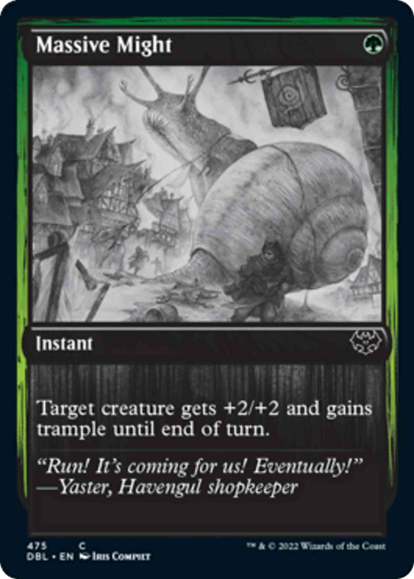 Massive Might [475] [Innistrad: Double Feature] [Non-Foil]