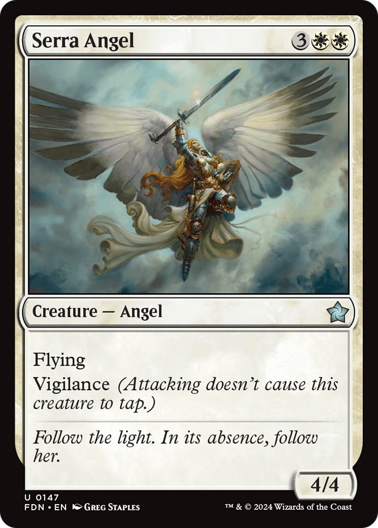 Serra Angel [147] [Foundations] [Non-Foil]
