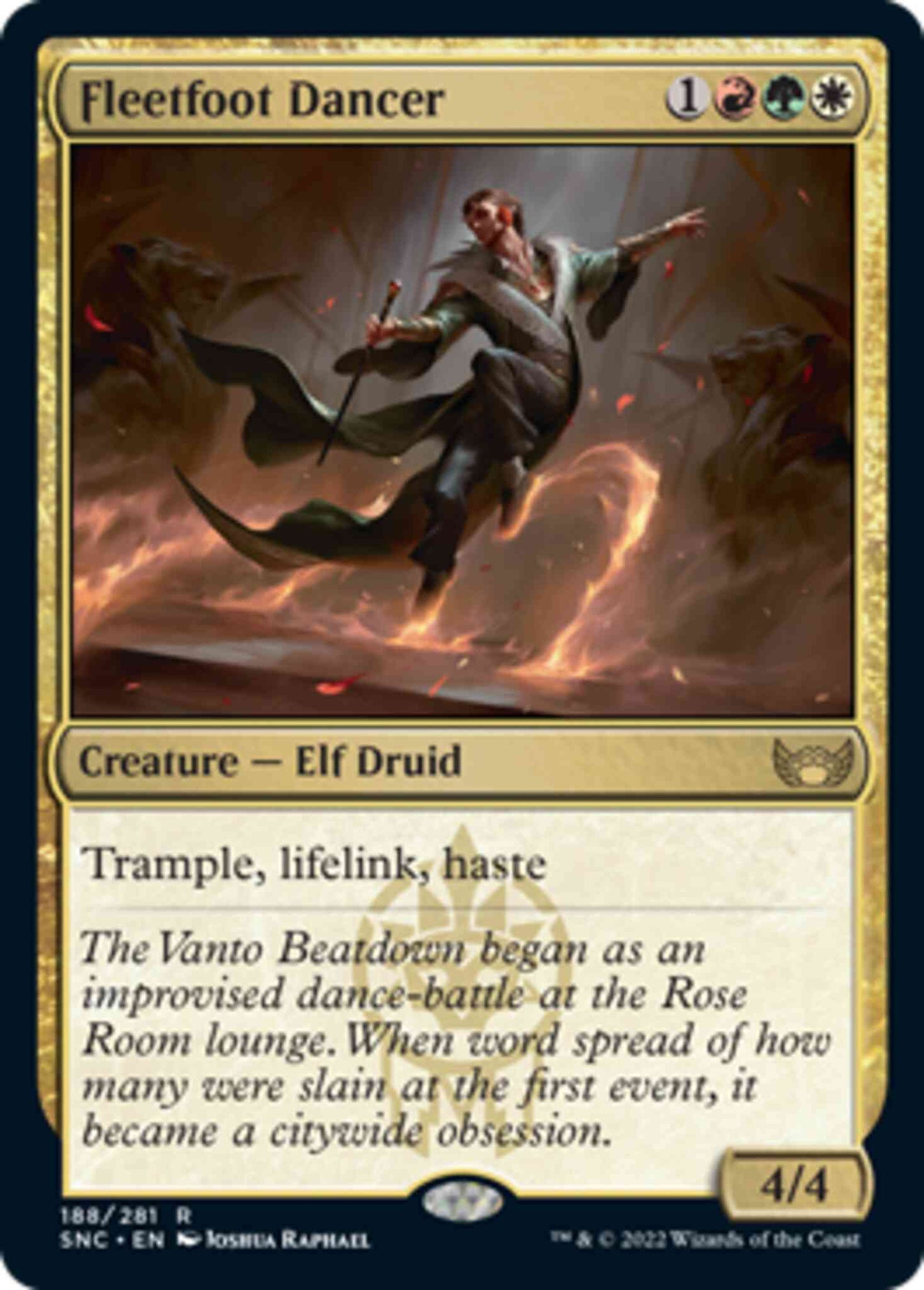 Fleetfoot Dancer [188] [Streets of New Capenna] [Non-Foil]