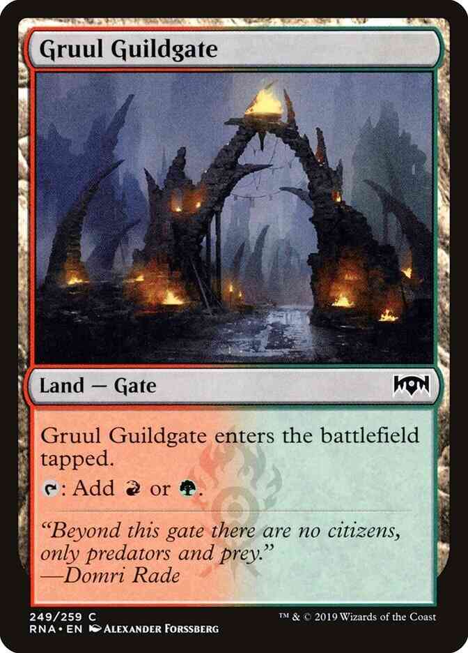 Gruul Guildgate [249] [Ravnica Allegiance] [Non-Foil]