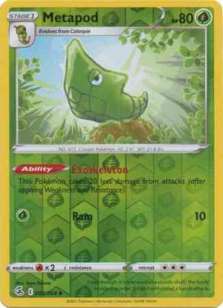 Metapod - 002/264 - Uncommon [SWSH8-002] [Reverse Holo]