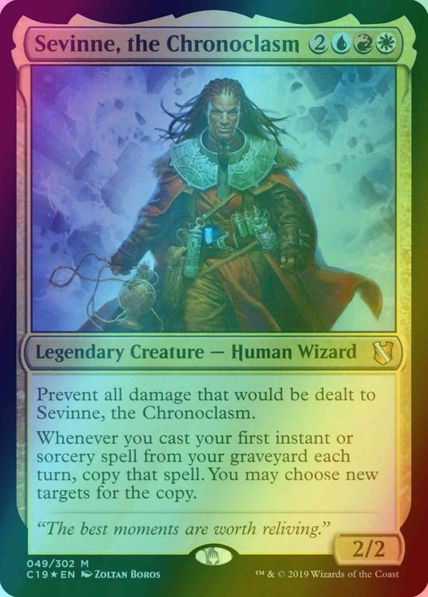 Sevinne, the Chronoclasm [49] [Commander 2019] [Foil]
