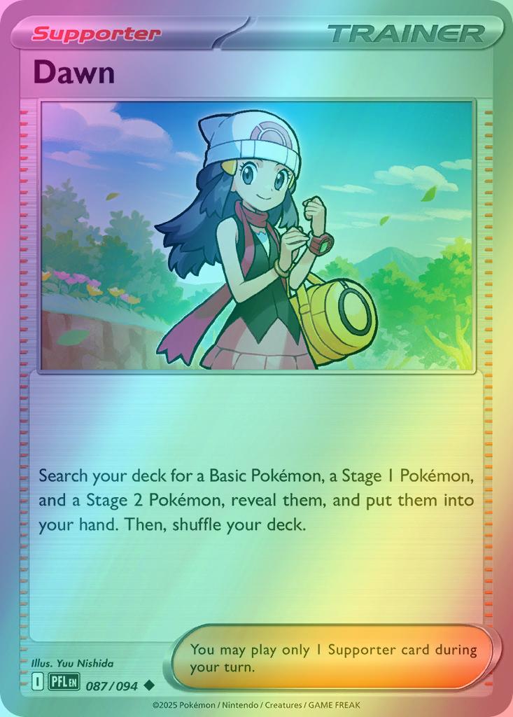 Dawn - 087/094 - Uncommon [me02-087] [Reverse Holo]