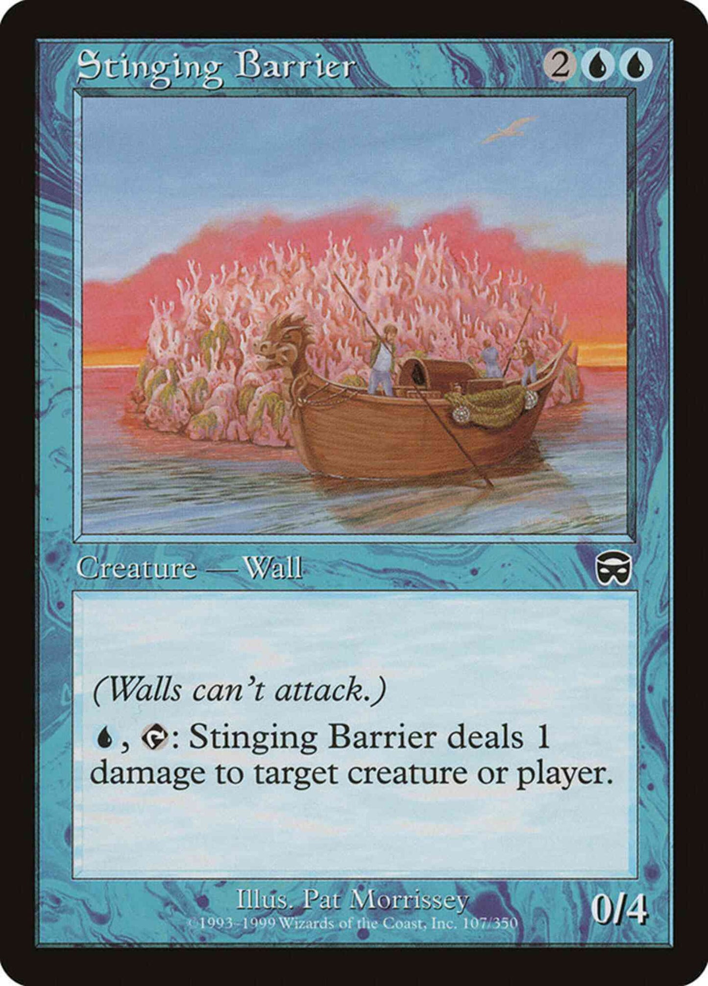 Stinging Barrier [107] [Mercadian Masques] [Non-Foil]