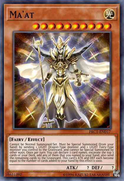 Ma'at - PRC1-EN017 - Secret Rare - 1st Edition