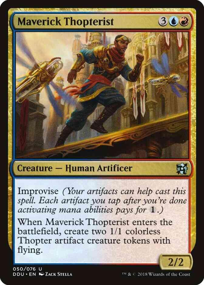 Maverick Thopterist [50] [Duel Decks Elves vs Inventors] [Non-Foil]