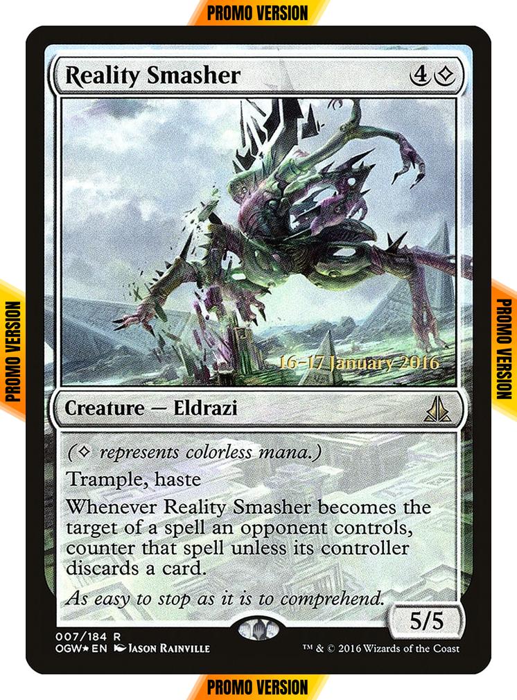 Reality Smasher [7s] [Oath of the Gatewatch Promos] [Foil]