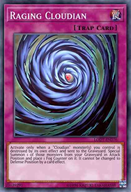 Raging Cloudian - LODT-EN076 - Common - 1st Edition