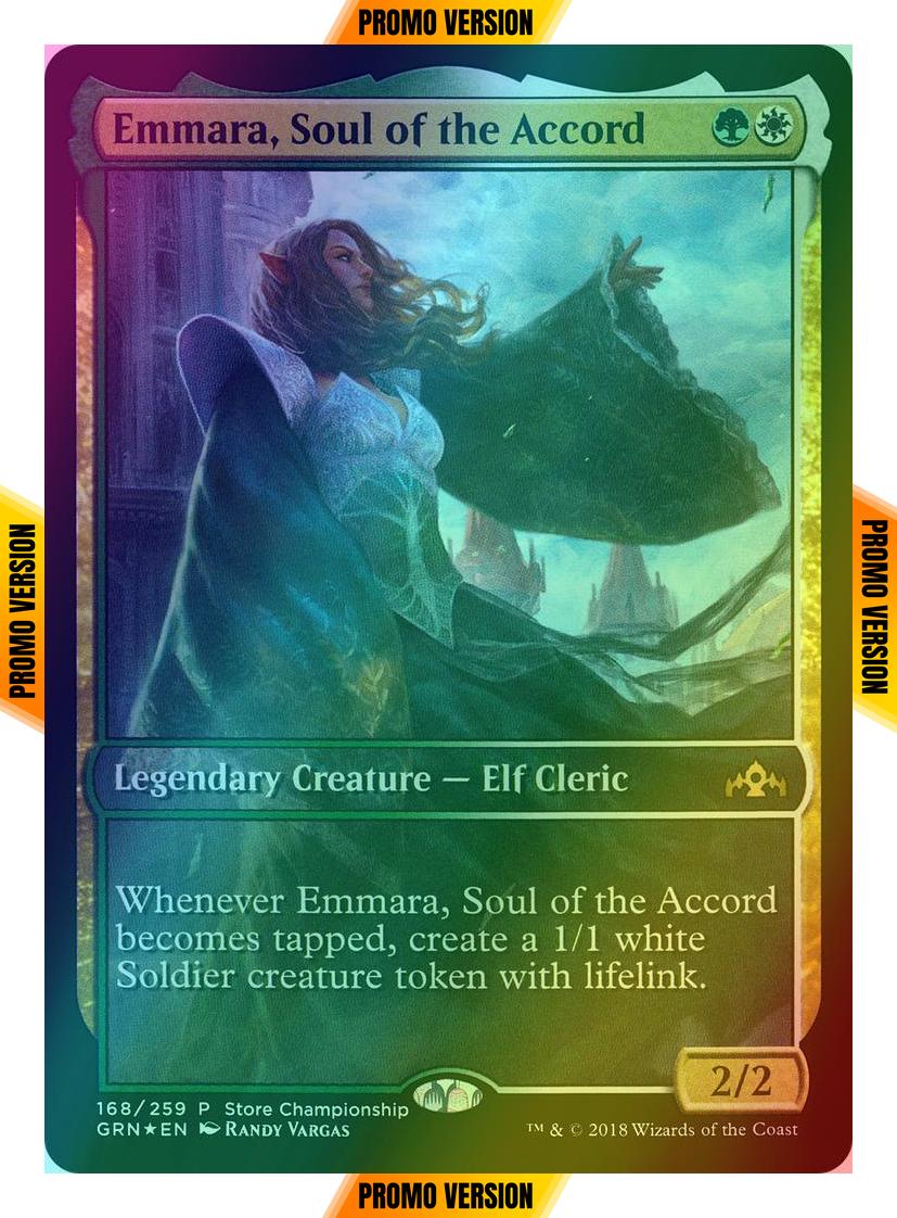Emmara, Soul of the Accord [168] [Store Championship] [Guilds of Ravnica Promos] [Foil]