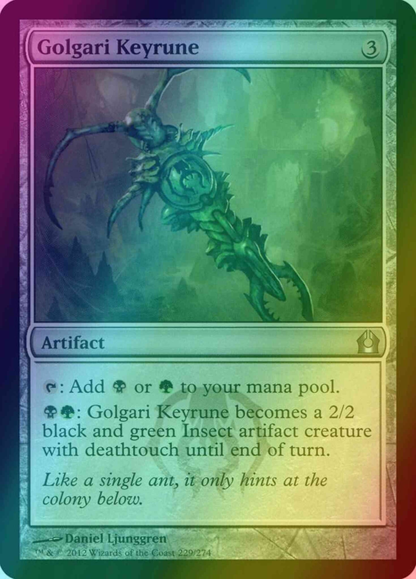 Golgari Keyrune [229] [Return To Ravnica] [Foil]