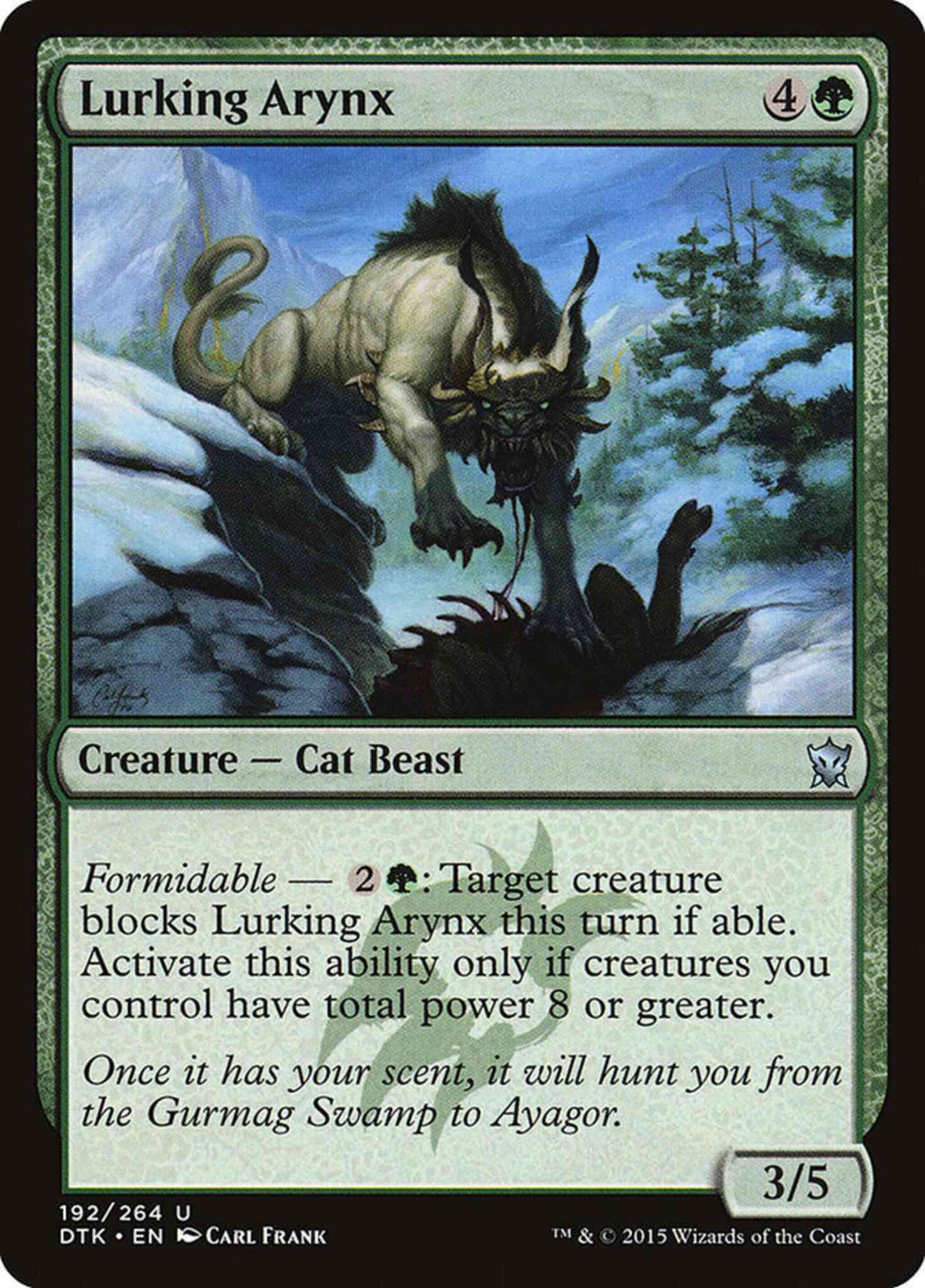 Lurking Arynx [192] [Dragons Of Tarkir] [Non-Foil]