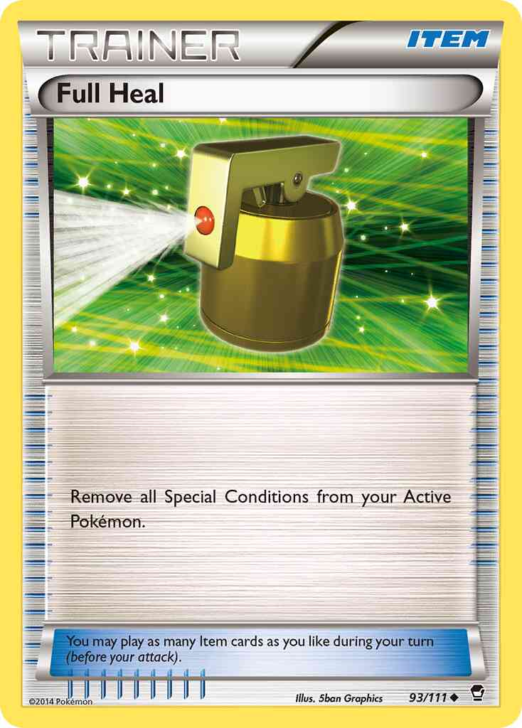 Full Heal - 93/111 - Uncommon [xy3-93] [Non-Holo]