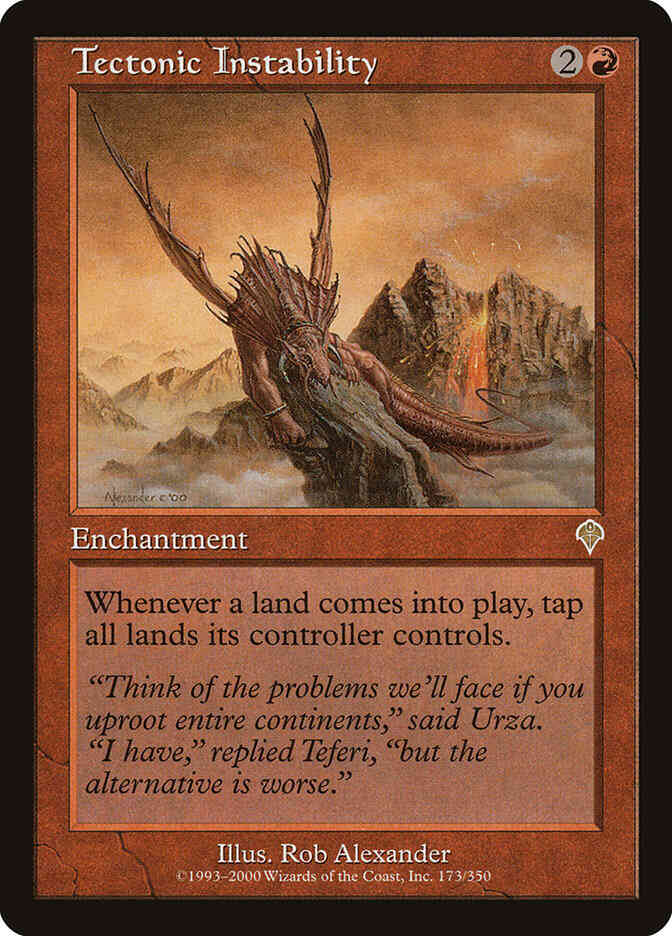 Tectonic Instability [173] [Invasion] [Non-Foil]